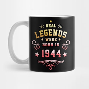 Legends were born in 1944 Vintage 80th Birthday 80 Years Old Mug